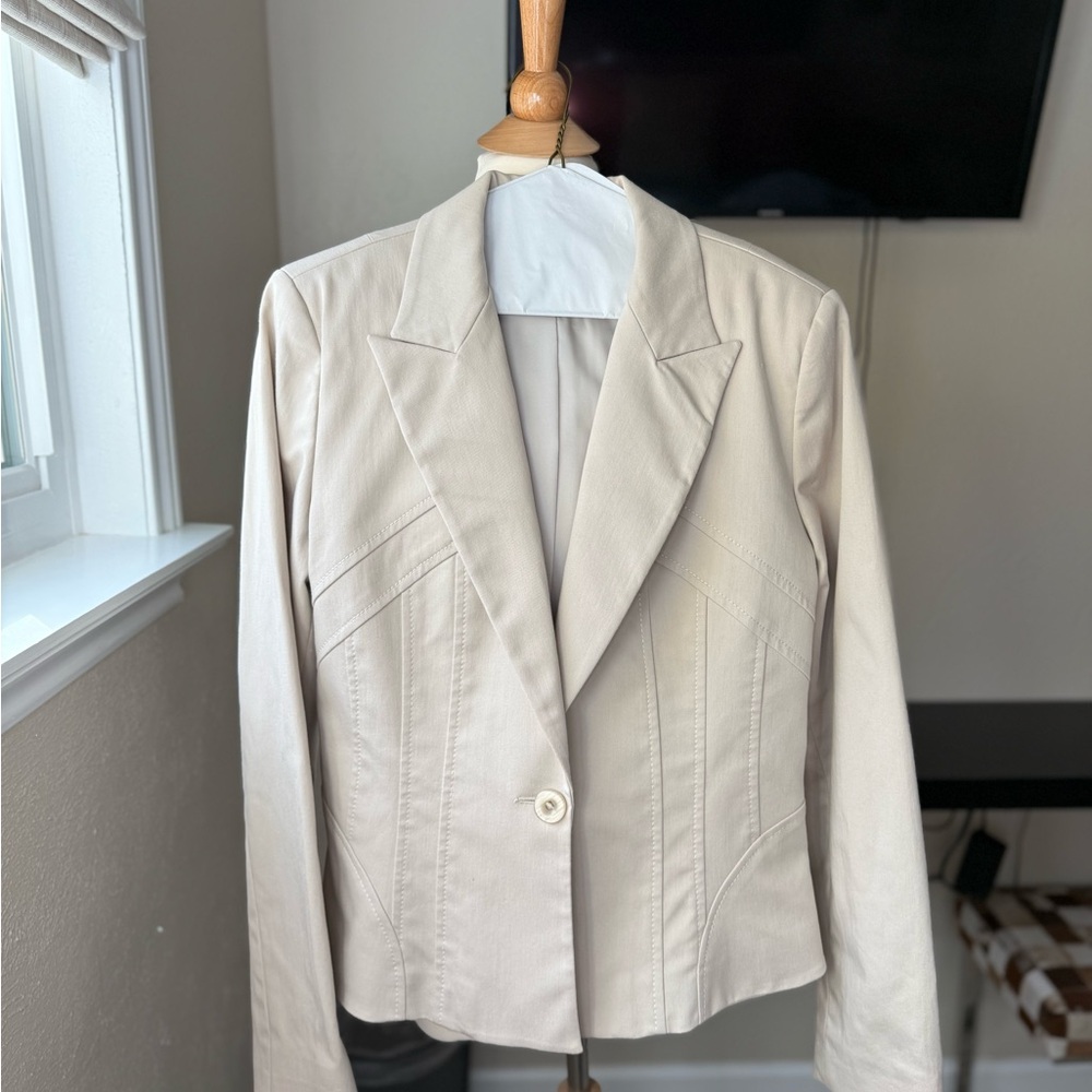 Preston & York Beige Blazer Jacket